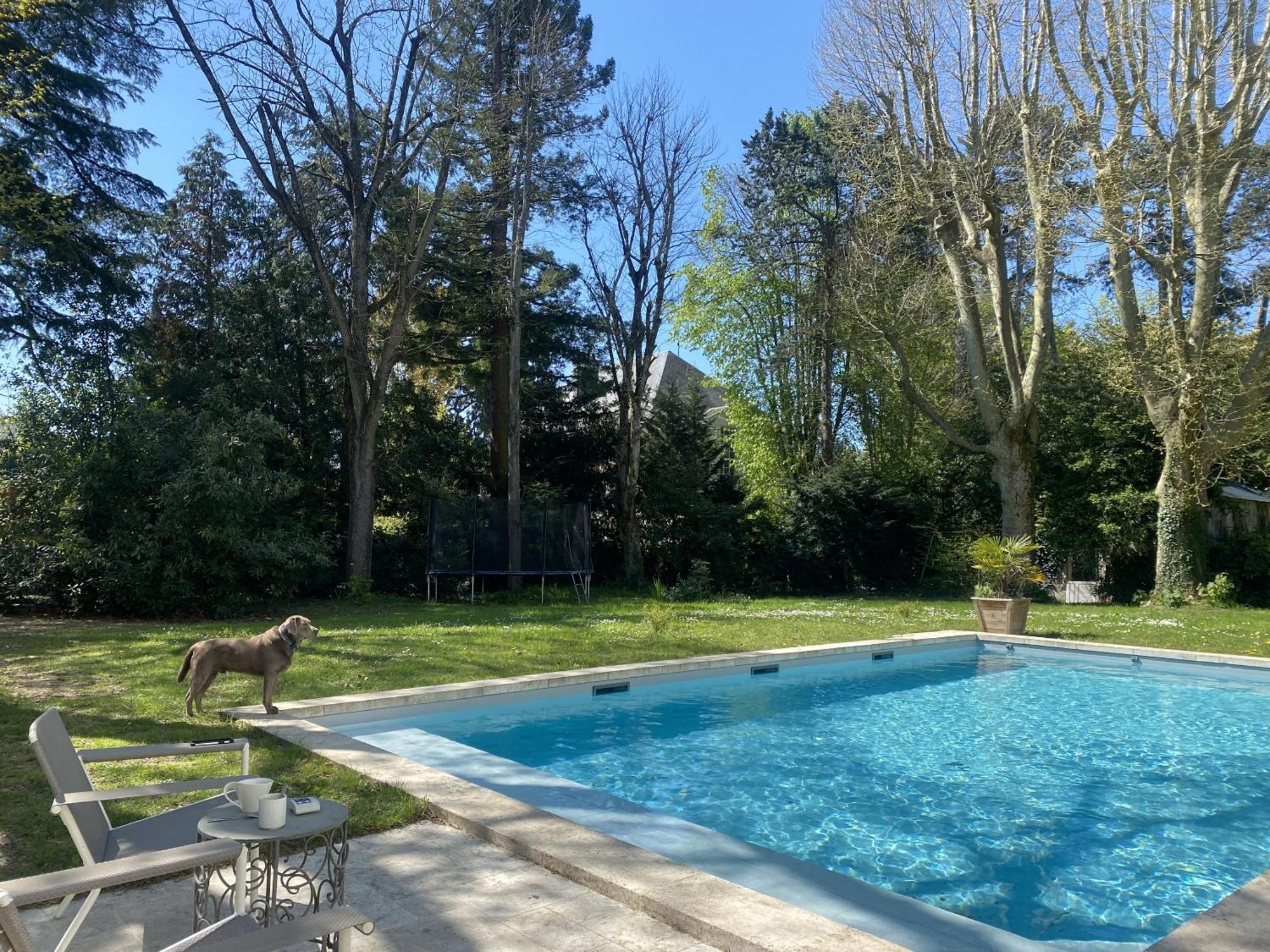 Bed and Breakfast La Grande Carrée Saint-Cyr-sur-Loire Exterior foto